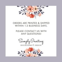 A Note From Personalized Stationery - Set of 10 Folded Cards