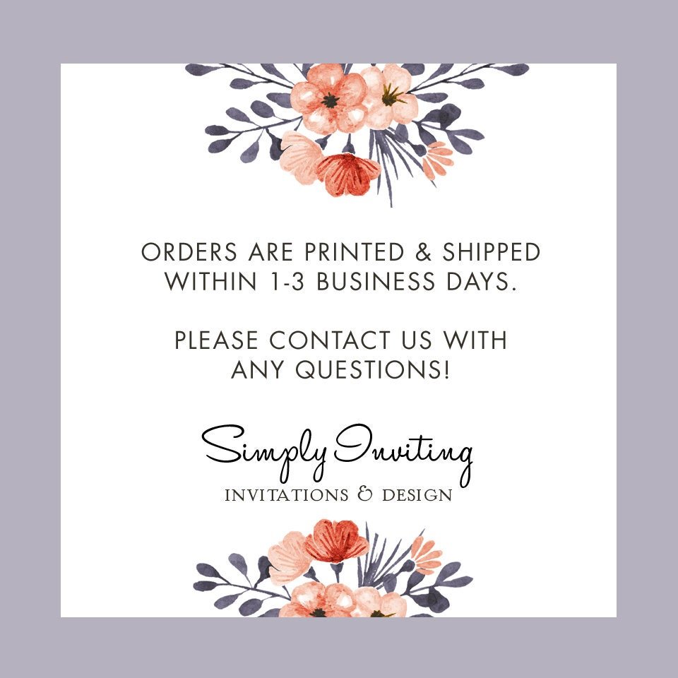 A Note From Personalized Stationery - Set of 25 Flat Cards